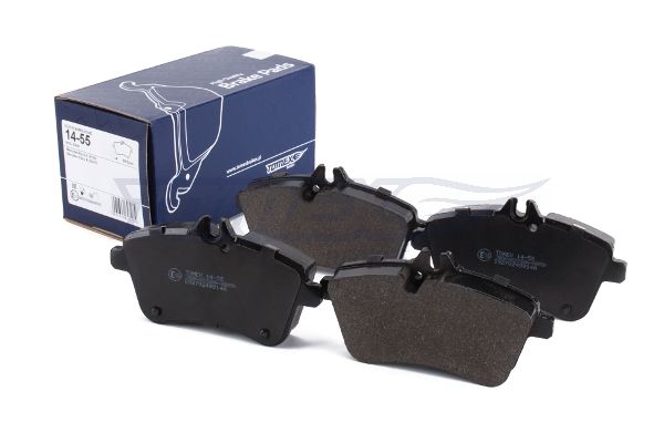 Levně Sada brzdových destiček, kotoučová brzda TOMEX Brakes 14-55