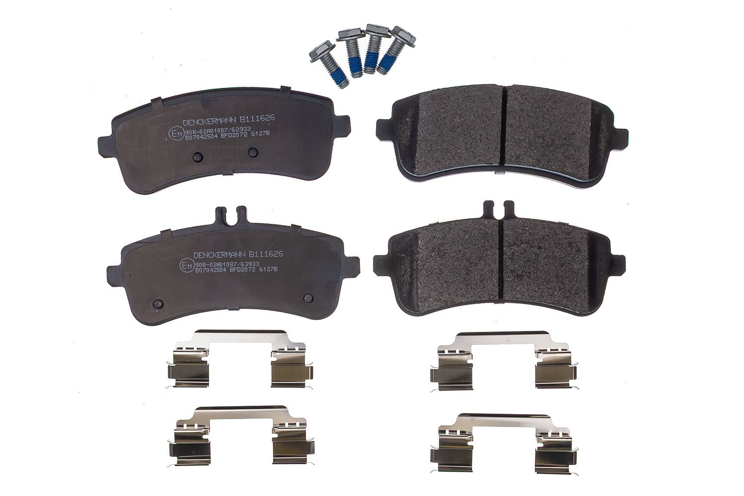 set placute frana,frana disc DENCKERMANN B111626