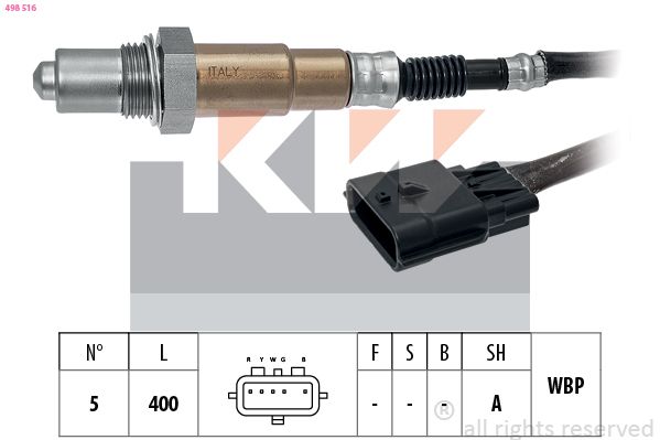 Sonda lambda KW 498 516