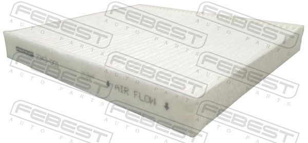 Filtr, wentylacja przestrzeni pasażerskiej FEBEST 2343-001