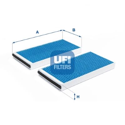 Filter vnútorného priestoru UFI 34.397.00