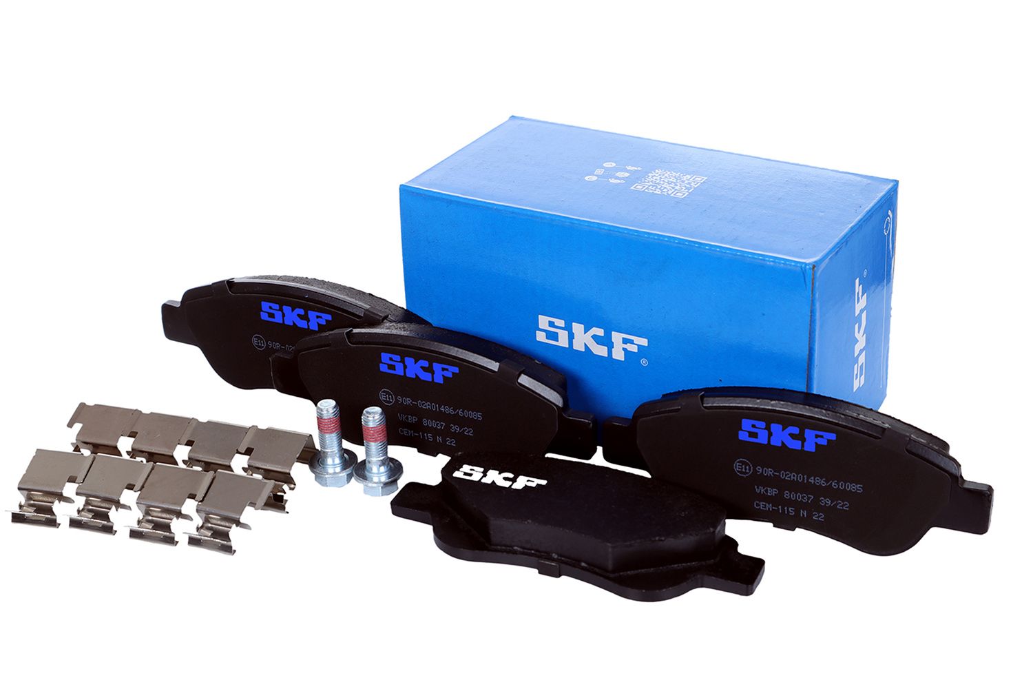 Sada brzdových platničiek kotúčovej brzdy SKF VKBP 80037