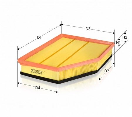 Filtr powietrza TECNECO FILTERS AR31143PMS
