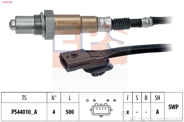 Sonda lambda EPS 1.998.308