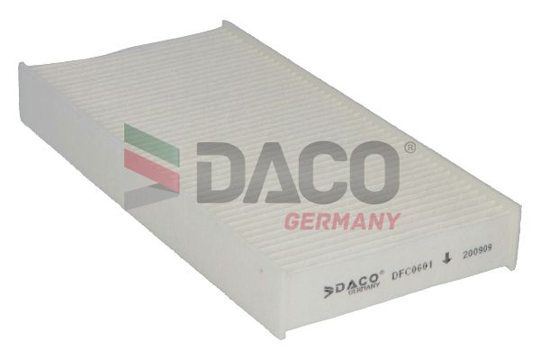 Filtr, wentylacja przestrzeni pasażerskiej DACO GERMANY DFC0601