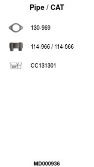 Katalizator FA1 MD000936