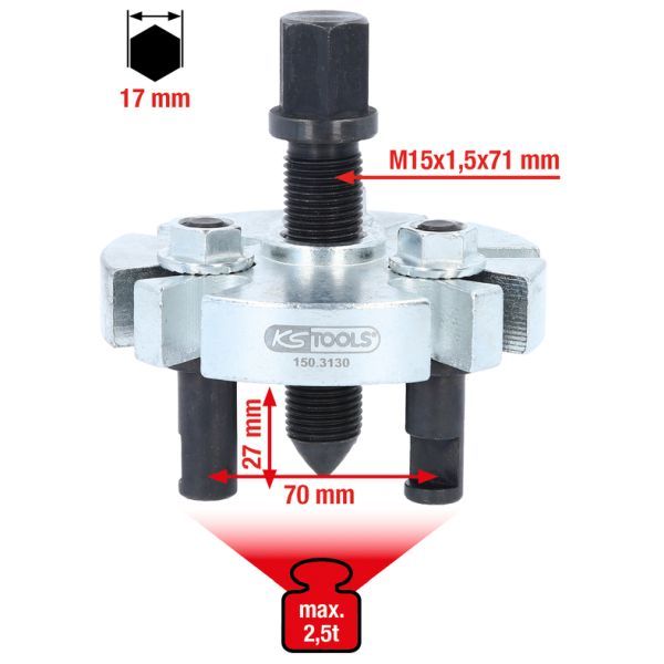 Extractor, fulie KS TOOLS 150.3130