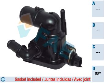 Termostat, środek chłodzący FAE 5325588