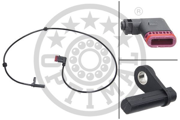 Czujnik, prędkość obrotowa koła OPTIMAL 06-S408
