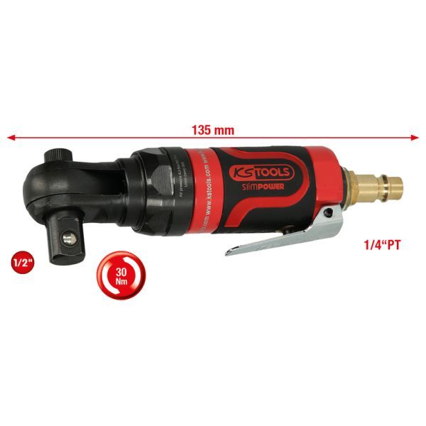 Mașină de înșurubat cu clichet (aer comprimat) KS TOOLS 515.5515
