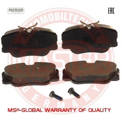 Zestaw klocków hamulcowych, hamulce tarczowe MASTER-SPORT GERMANY 13046029272N-SET-MS