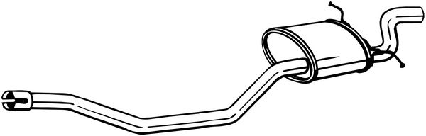 Tłumik końcowy KLOKKERHOLM 280-253