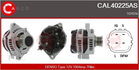 Levně generátor CASCO CAL40225AS