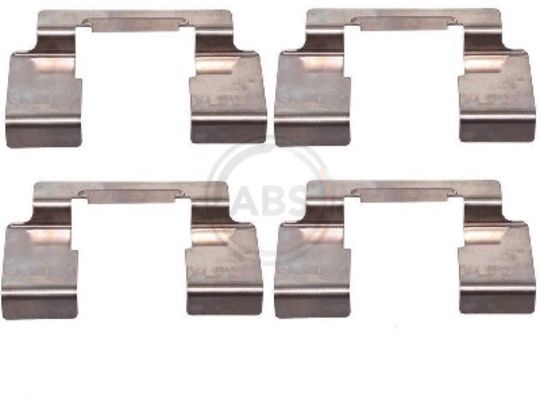 Sada příslušenství, obložení kotoučové brzdy A.B.S. 1235Q