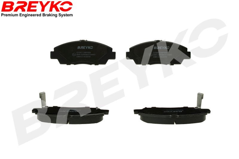 Zestaw klocków hamulcowych, hamulce tarczowe DAVID VASCO Q1061