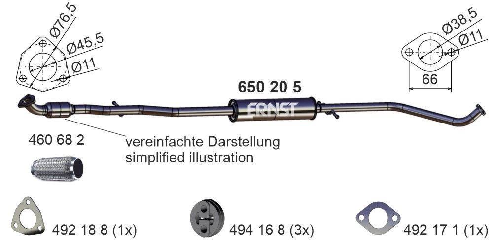 Toba esapamet intermediara ERNST 650205