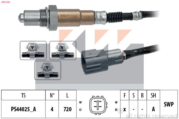 Sonda lambda KW 498 530
