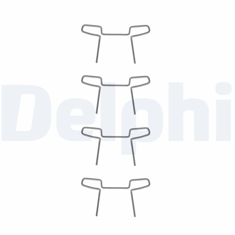 Zestaw akcesoriów, klocki hamulcowe DELPHI LX0046