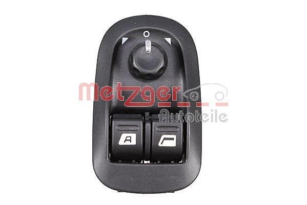 Przełącznik, podnośnik szyby METZGER AUTOTEILE 0916788