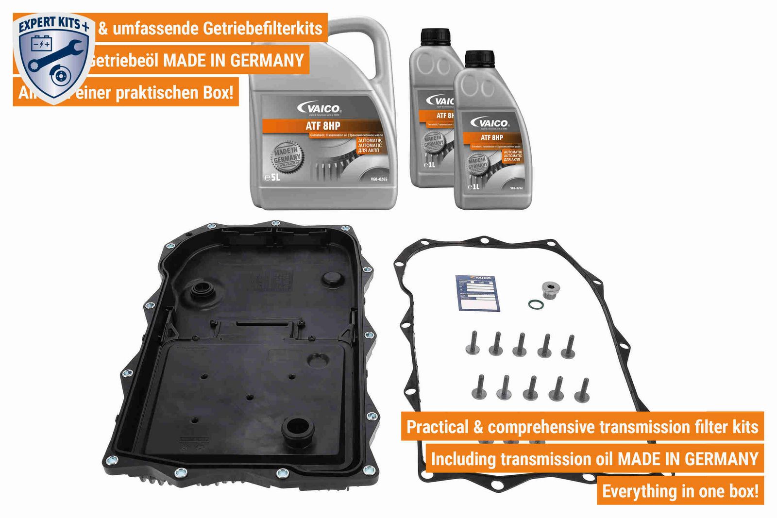 Kit pces, vidange d'huile de boîte de vitesses automatique
