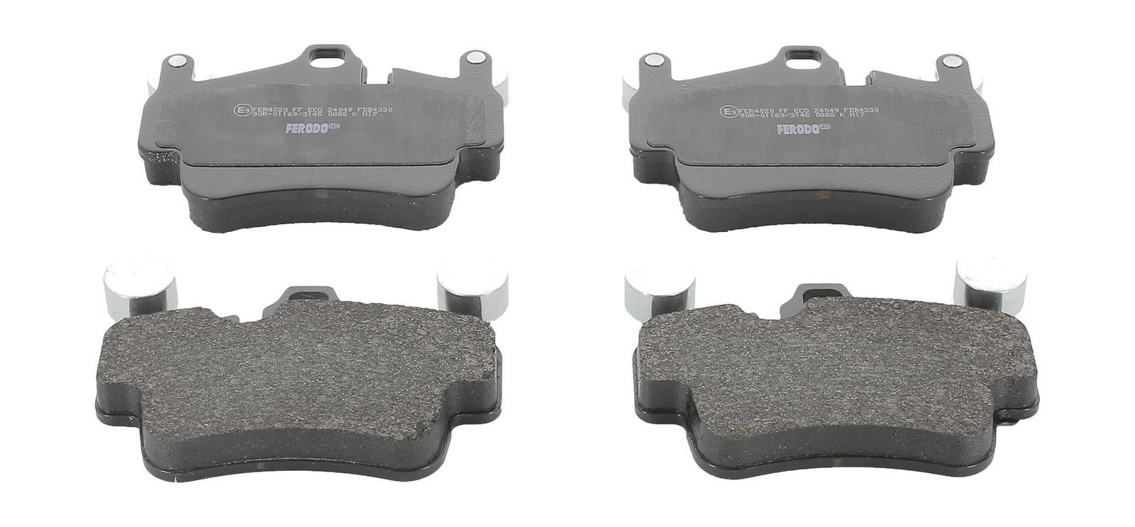 set placute frana,frana disc FERODO PREMIER ECO FRICTION FDB4330