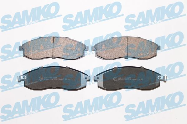 Sada brzdových destiček, kotoučová brzda SAMKO 5SP1030