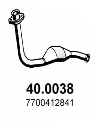 Katalizator ASSO 40.0038
