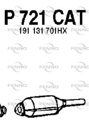 Katalizator FENNO 191131701HX