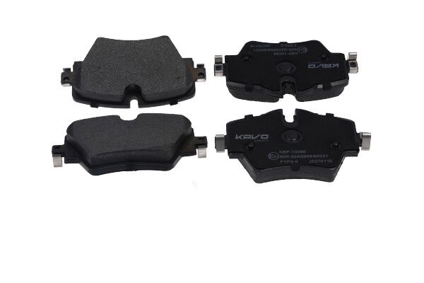 set placute frana,frana disc KAVO PARTS KBP-10086