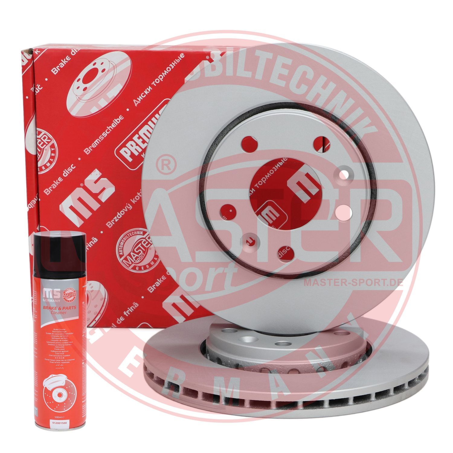 Tarcza hamulcowa MASTER-SPORT GERMANY 24012402211PR-SET-MSP