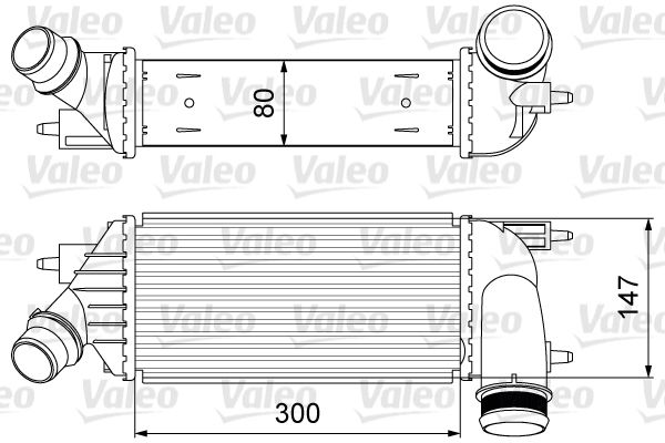 Chladič turba VALEO 818583