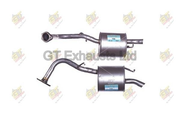 GT Exhausts - Rear Silencer