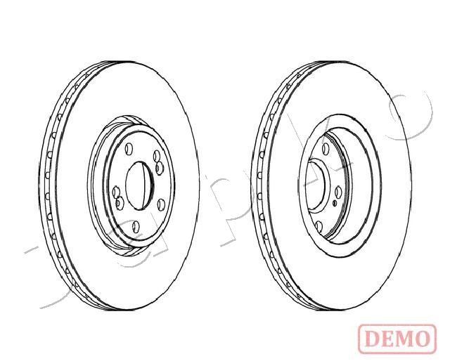 Tarcza hamulcowa JAPKO 600704C