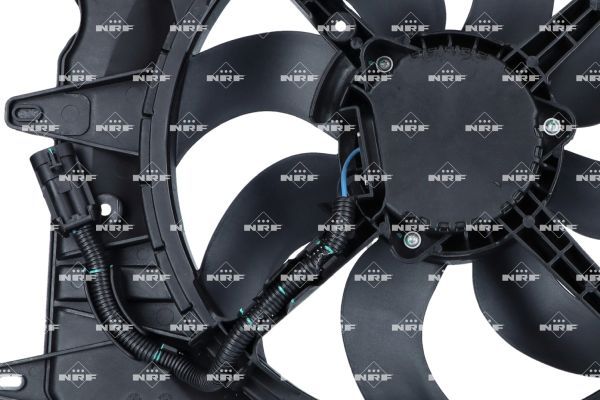 Ventilateur, refroidissement du moteur