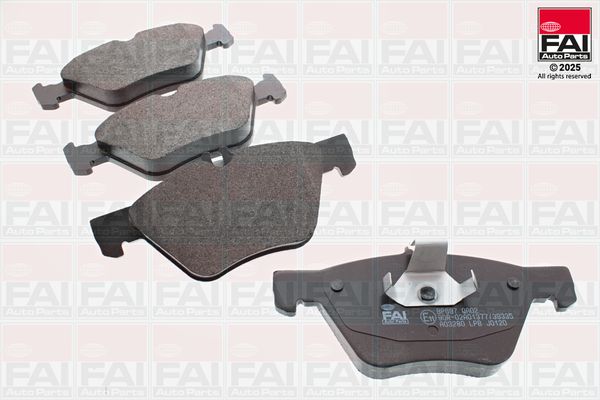 Zestaw klocków hamulcowych, hamulce tarczowe FAI AUTOPARTS BP697