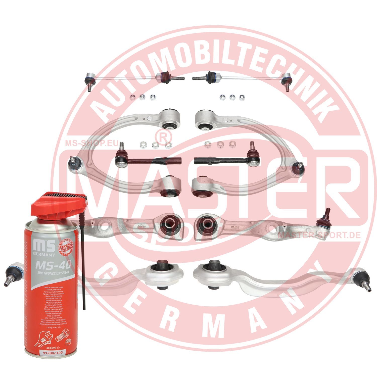 Zestaw wahacza, zawieszenie koła MASTER-SPORT GERMANY 37126-KIT-MSP