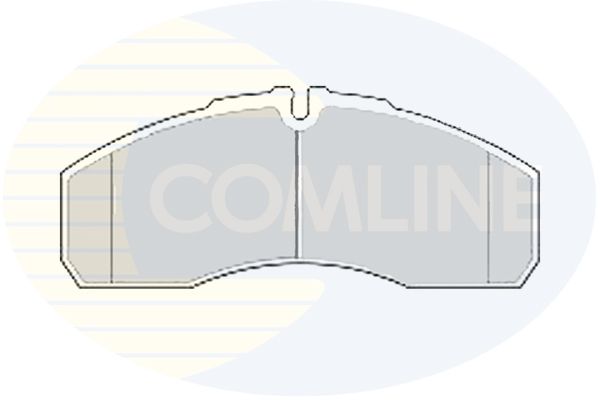 Zestaw klocków hamulcowych, hamulce tarczowe COMLINE CBP01173