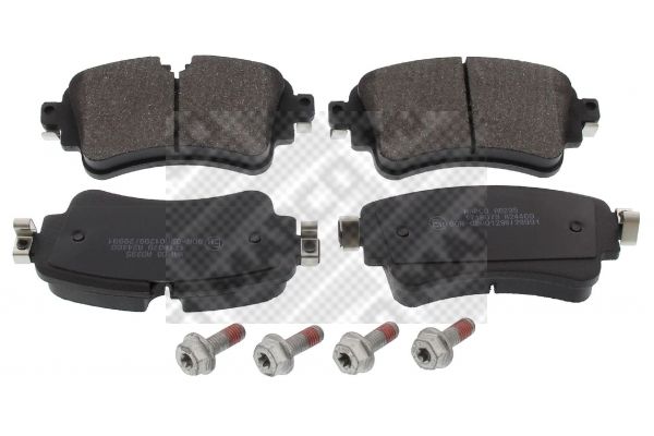 Zestaw klocków hamulcowych, hamulce tarczowe MAPCO 6690