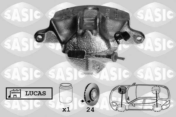 Zacisk hamulca SASIC SCA4043