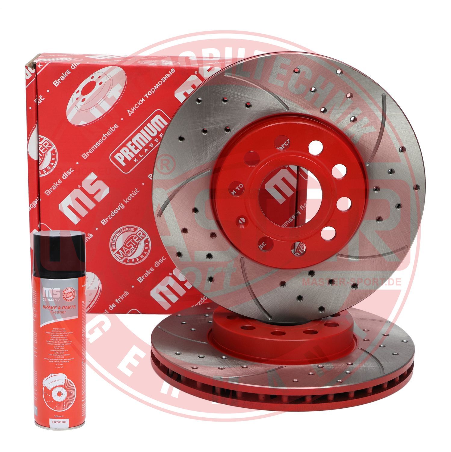 Tarcza hamulcowa MASTER-SPORT GERMANY 24012501451SE-SET-MSP