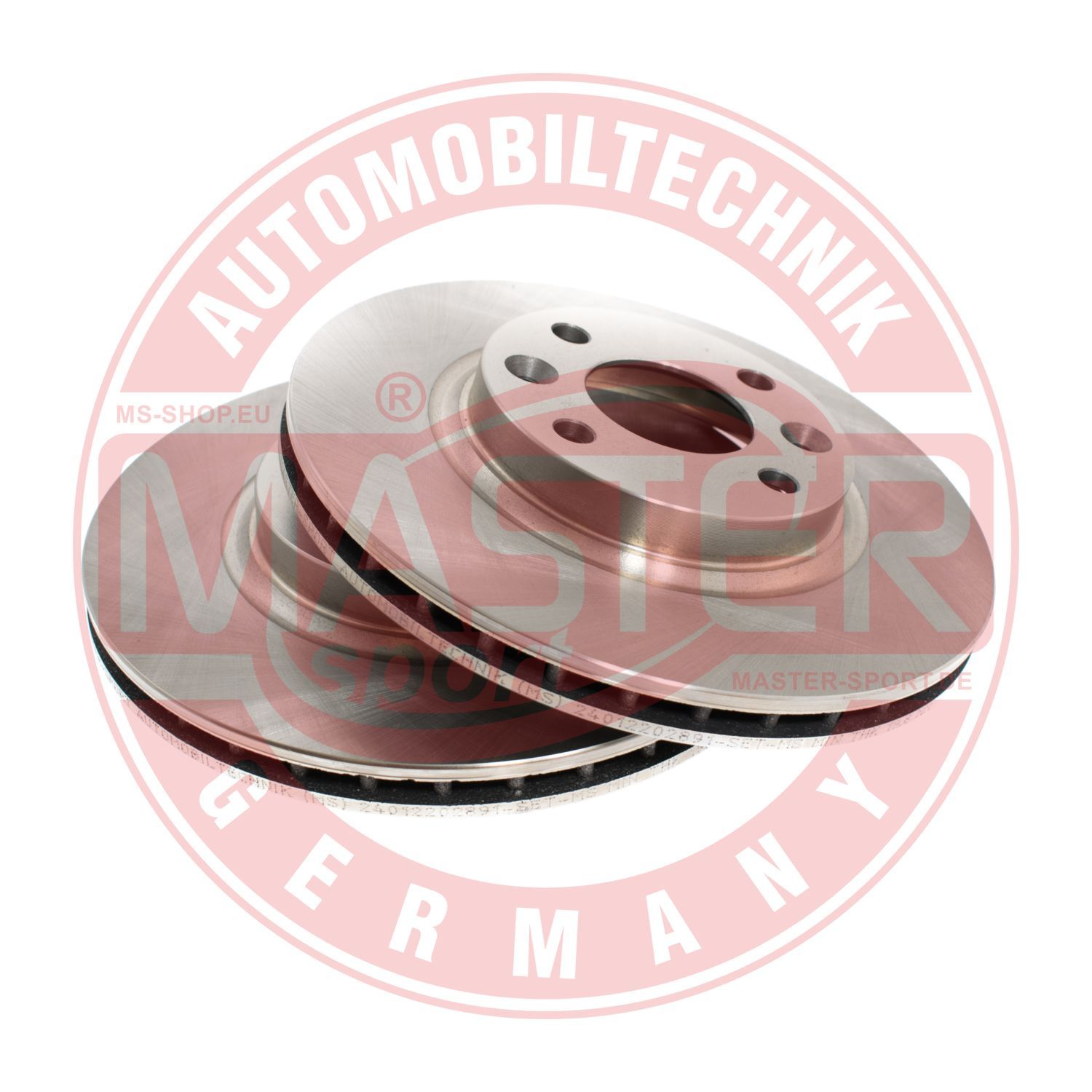 Tarcza hamulcowa MASTER-SPORT GERMANY 24012202891-SET-MS