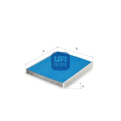Filtr, wentylacja przestrzeni pasażerskiej UFI 34.314.00