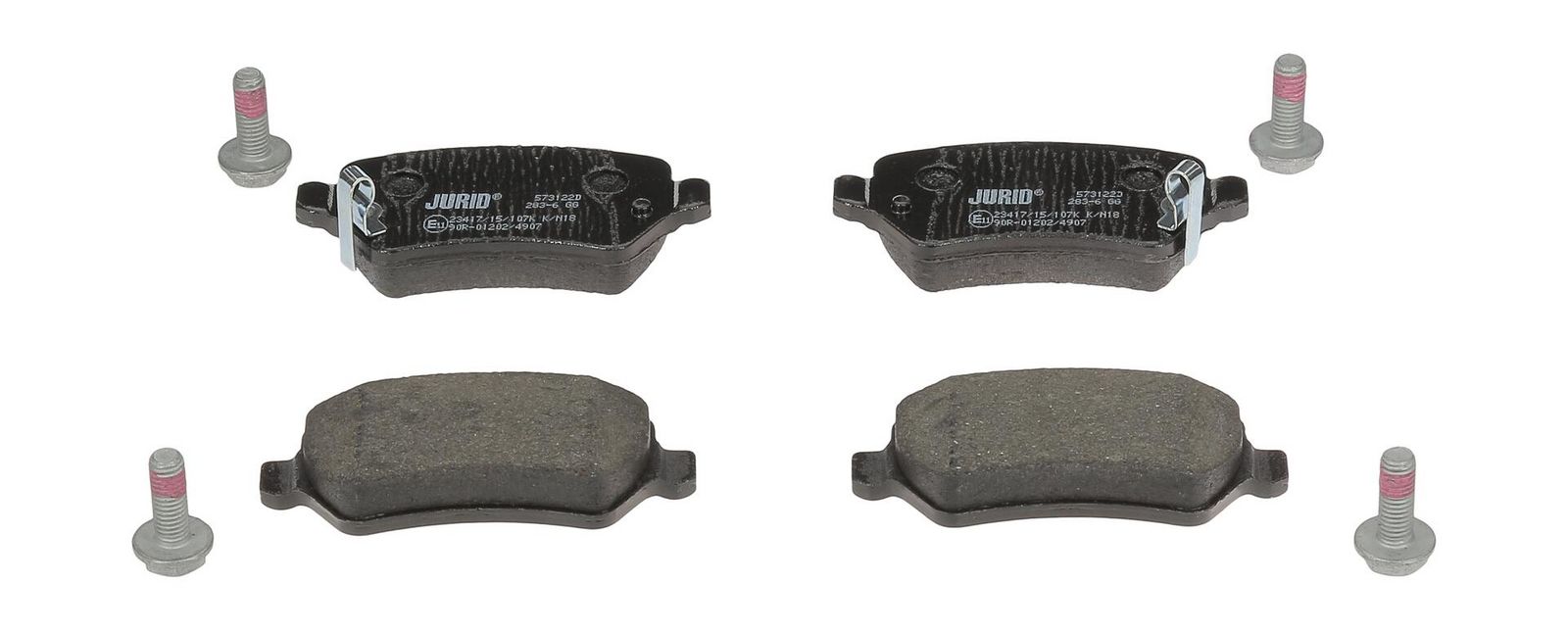 Piduriklotsi komplekt,ketaspidur