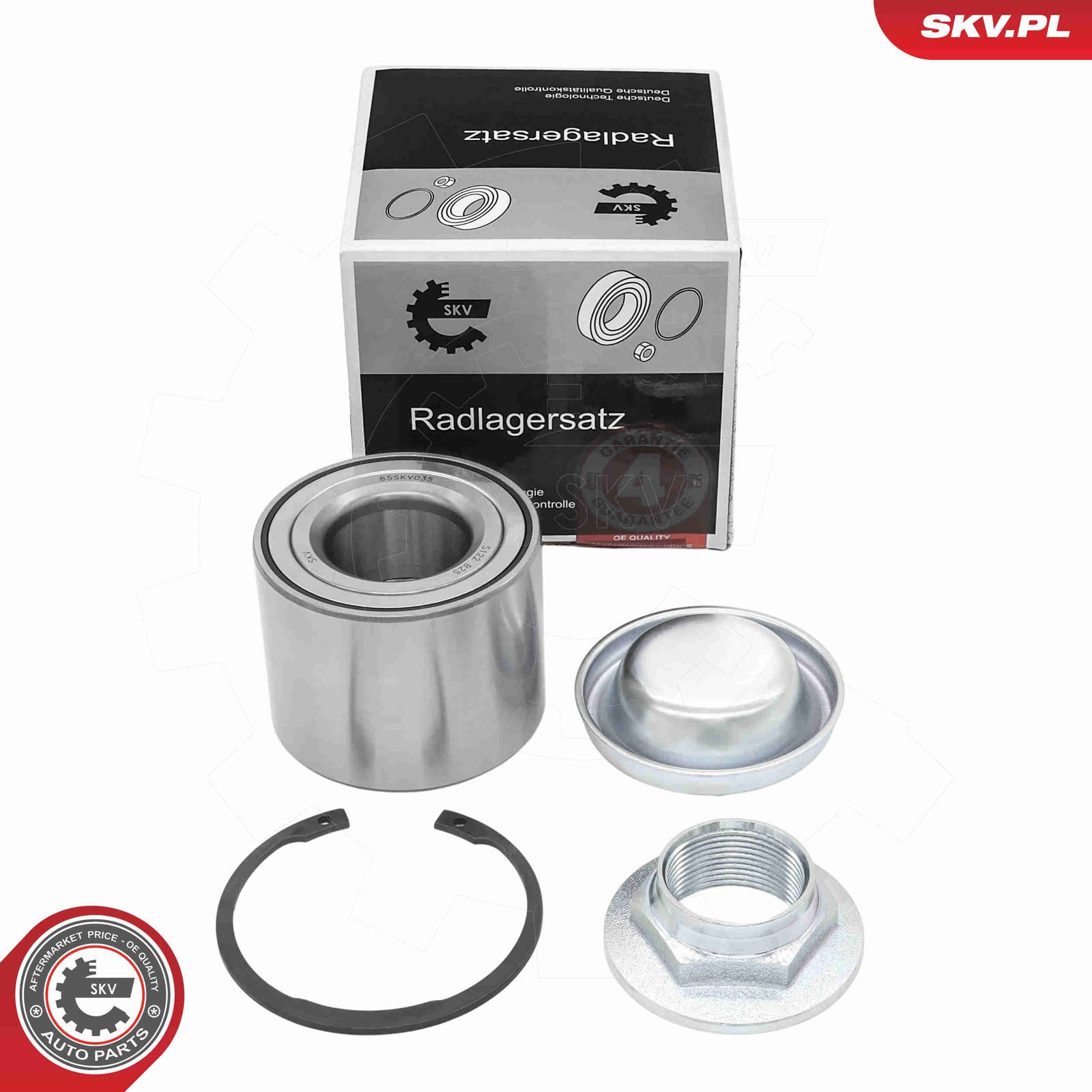 Riteņa rumbas gultņa komplekts