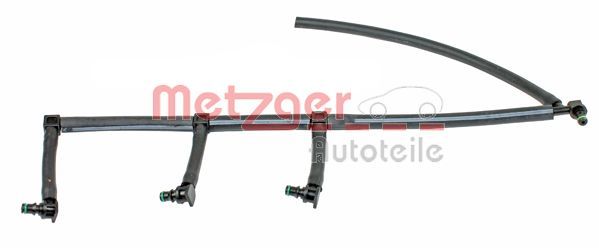 Wąż, paliwo na przelewie METZGER AUTOTEILE 0840038