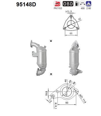 Katalizator AS 2505133090