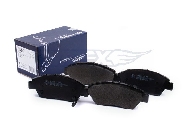 Levně Sada brzdových destiček, kotoučová brzda TOMEX Brakes 15-76