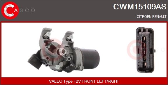Motor stěračů CASCO CWM15109AS