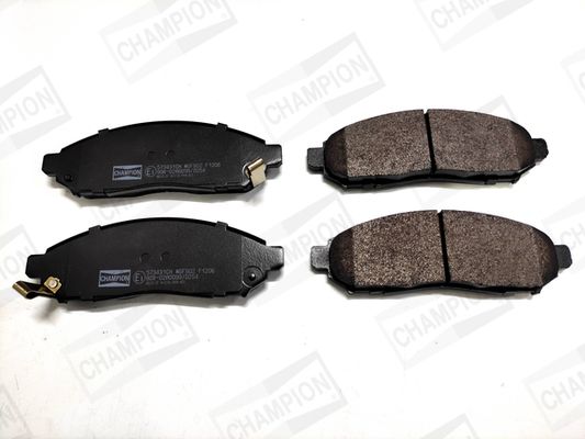 set placute frana,frana disc CHAMPION 573431CH