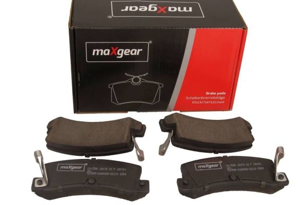 Sada brzdových platničiek kotúčovej brzdy MAXGEAR 19-3390